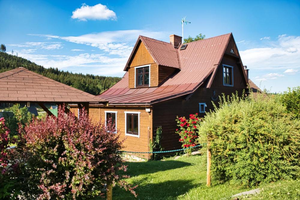 Penzion Pohádka Mala Moravka Exterior foto